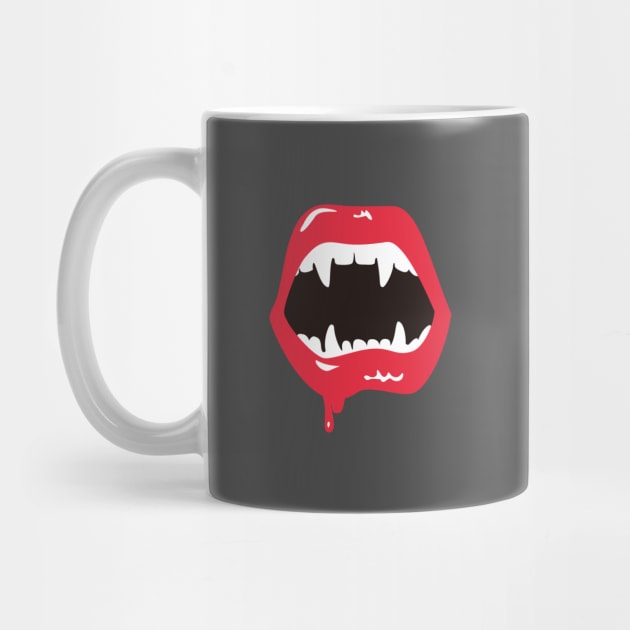 Vampire Teeth Halloween by Room Thirty Four